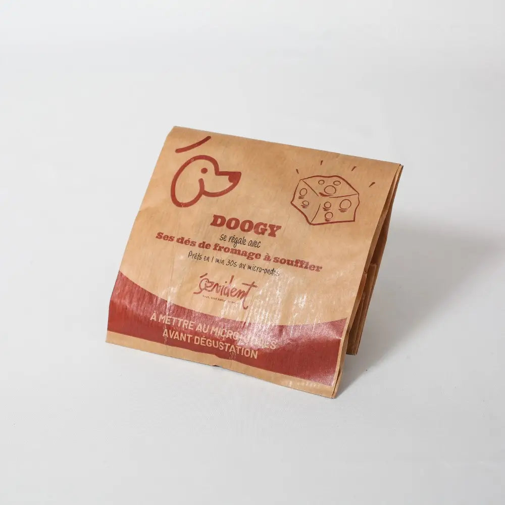 Display DOOGY - Dés de fromage à souffler 100% naturel - Toutoustore 